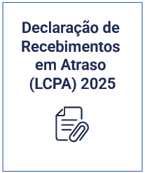 Declaração de Recebimentos em Atraso (LCPA) 2025